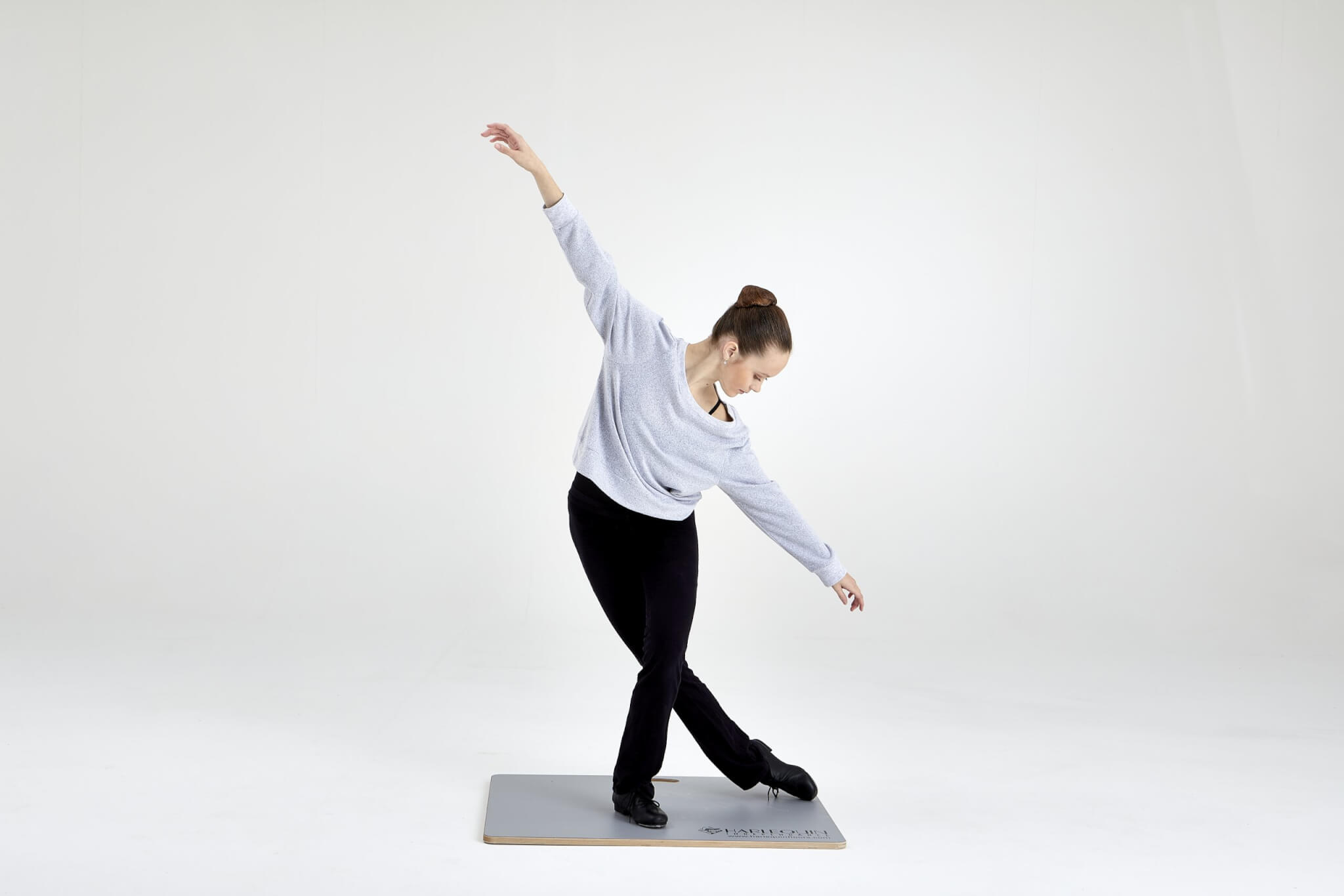 Harlequin Tap and Turn Board with young dancer
